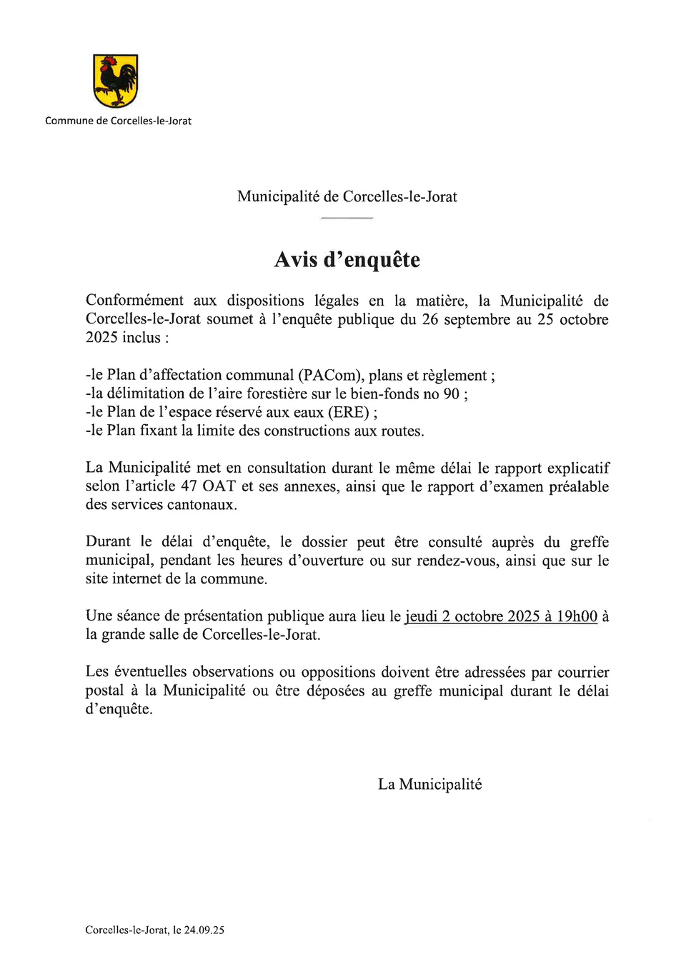 Avis PACom